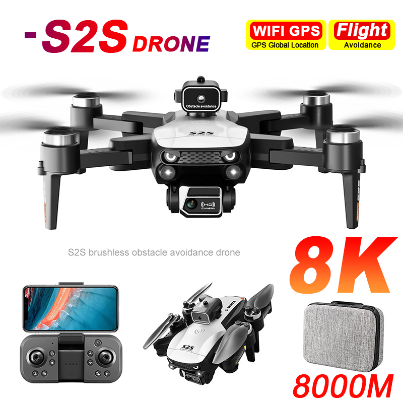 Drone Multispectral - New S2S Drone 8K Professional HD