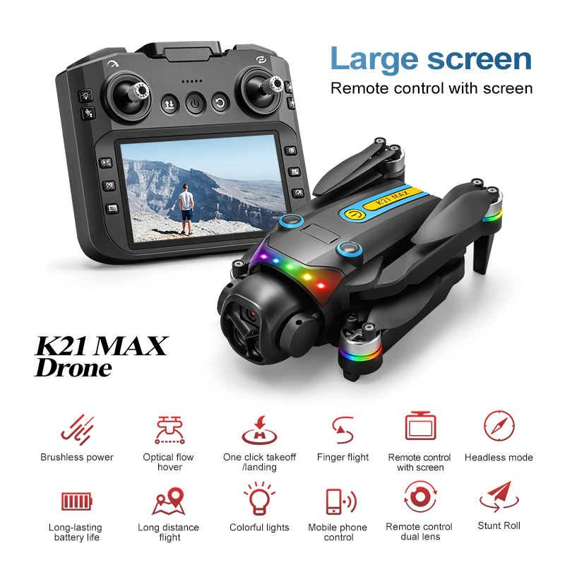 Drone Cinematic - Outdoor Aerial Drone Electric Dual Camera