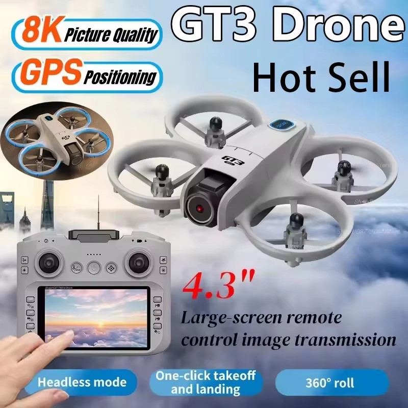 Drone Surveying - Original NEW GT3 Drone 8K GPS