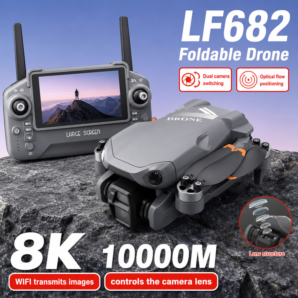 Drone Video Production - Aerial Photo LF682 Drone 8K HD