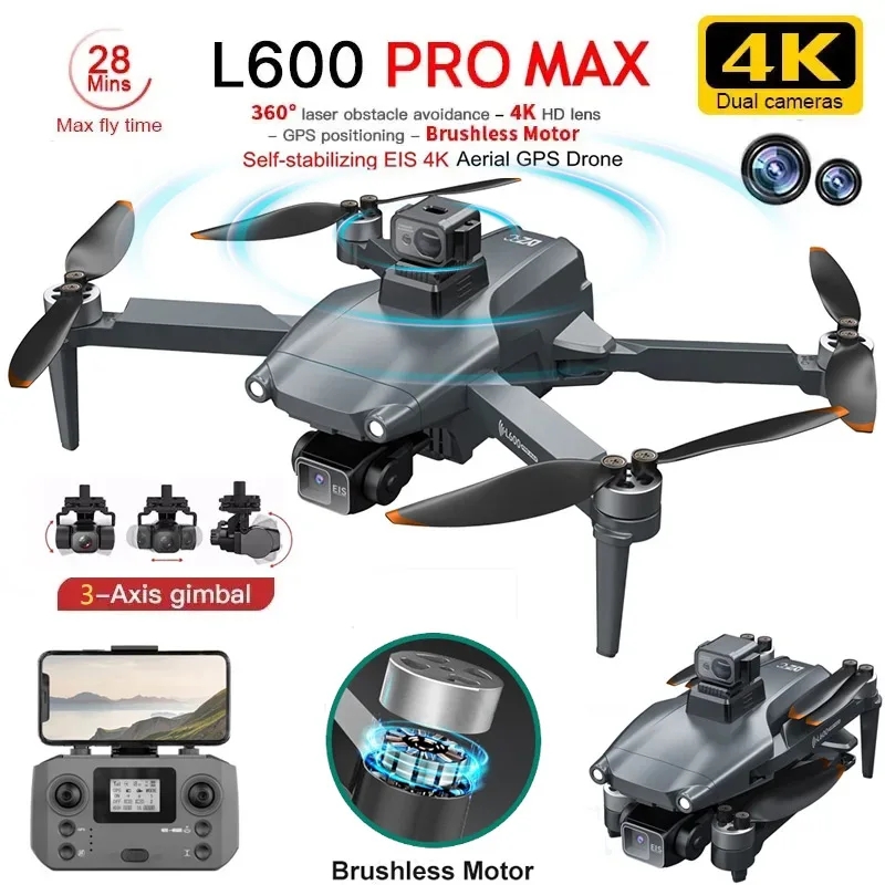 Drone Lidar - L600 PRO MAX GPS Drone Professional