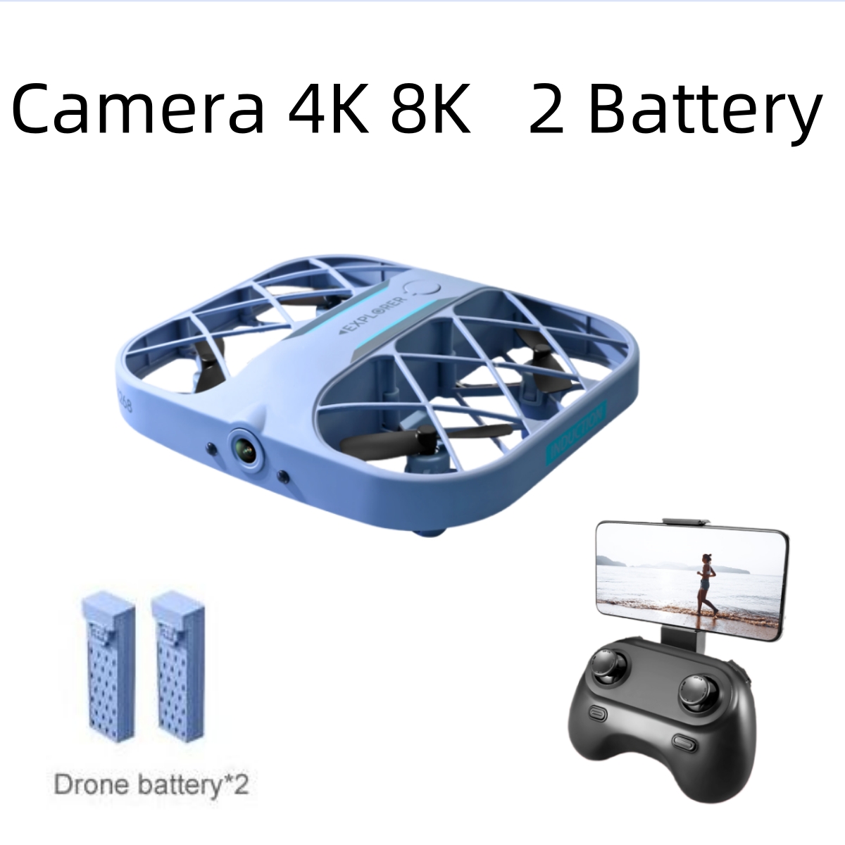 Drone Lidar - JJRC H107 FPV RC Drone with