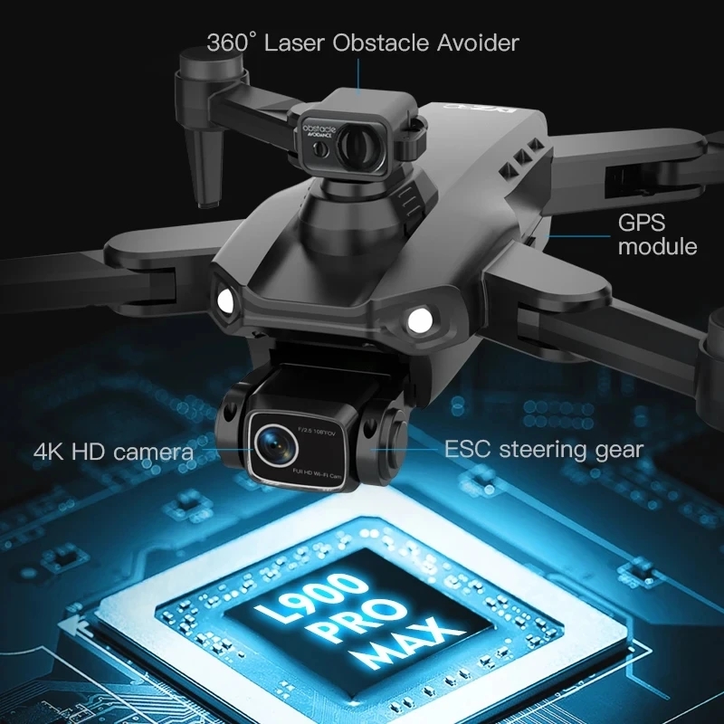 L900 Pro MAX GPS Drone 4K Prof - Drone Multispectral review and price