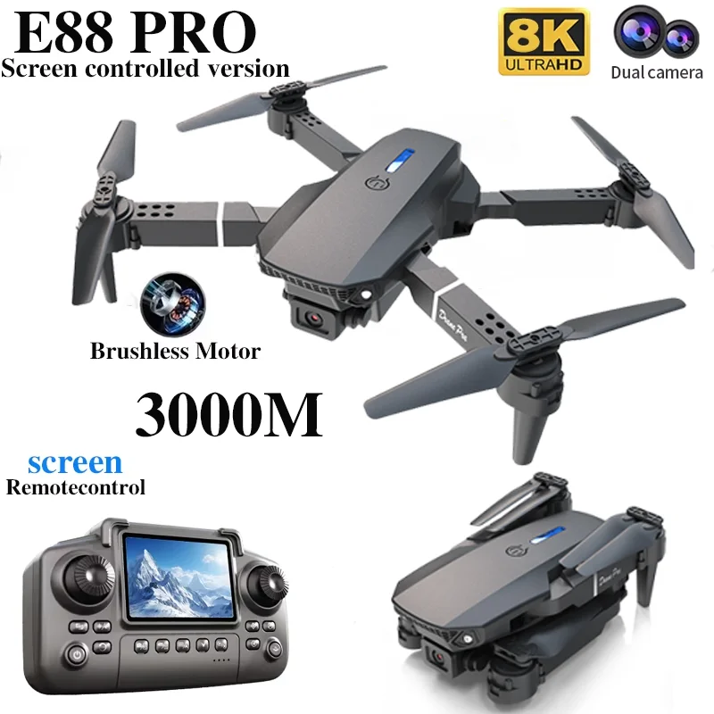 Professional E88 PRO Drone wit - Drone Cinematic review and price