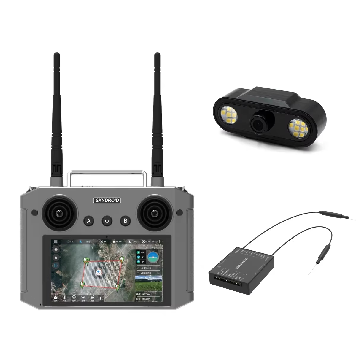 For Skydroid H12 2.4GHz 1080P  - Drone Agriculture Monitoring review and price