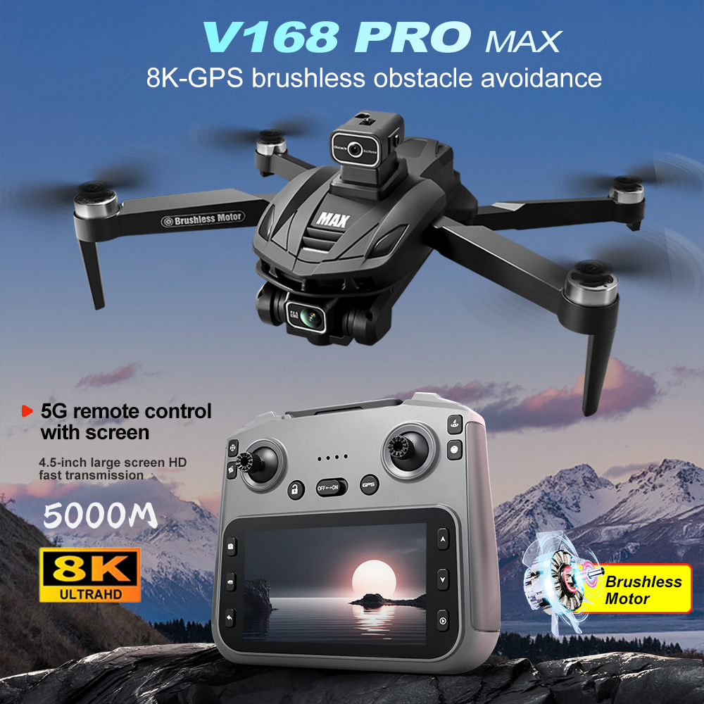 V168 PRO Max GPS Drone 8K Prof - Drone Multispectral review and price