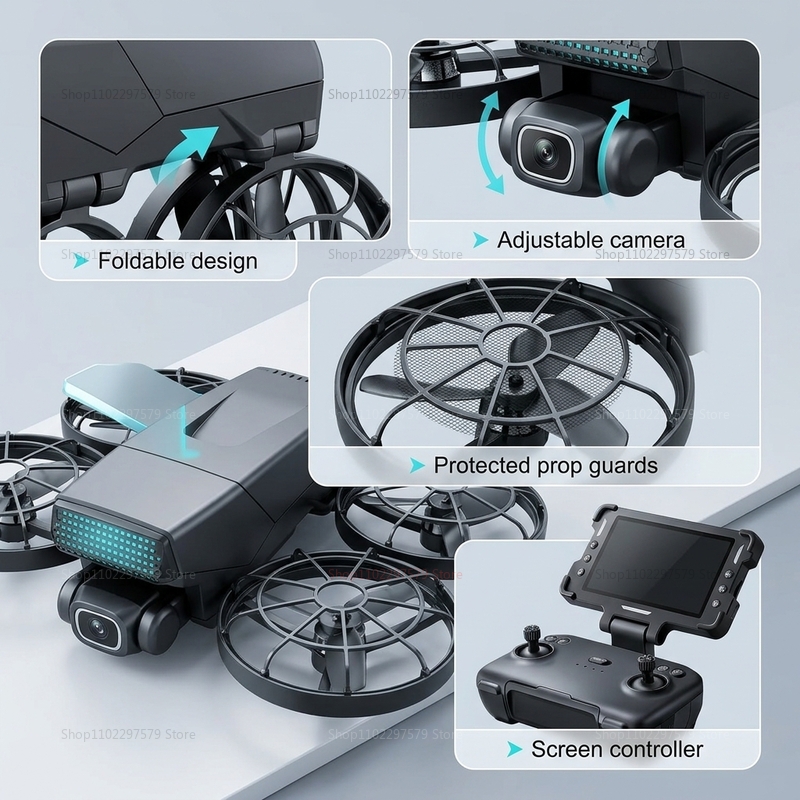 New Drones M8 GPS 8K Professio - Drone Multispectral review and price
