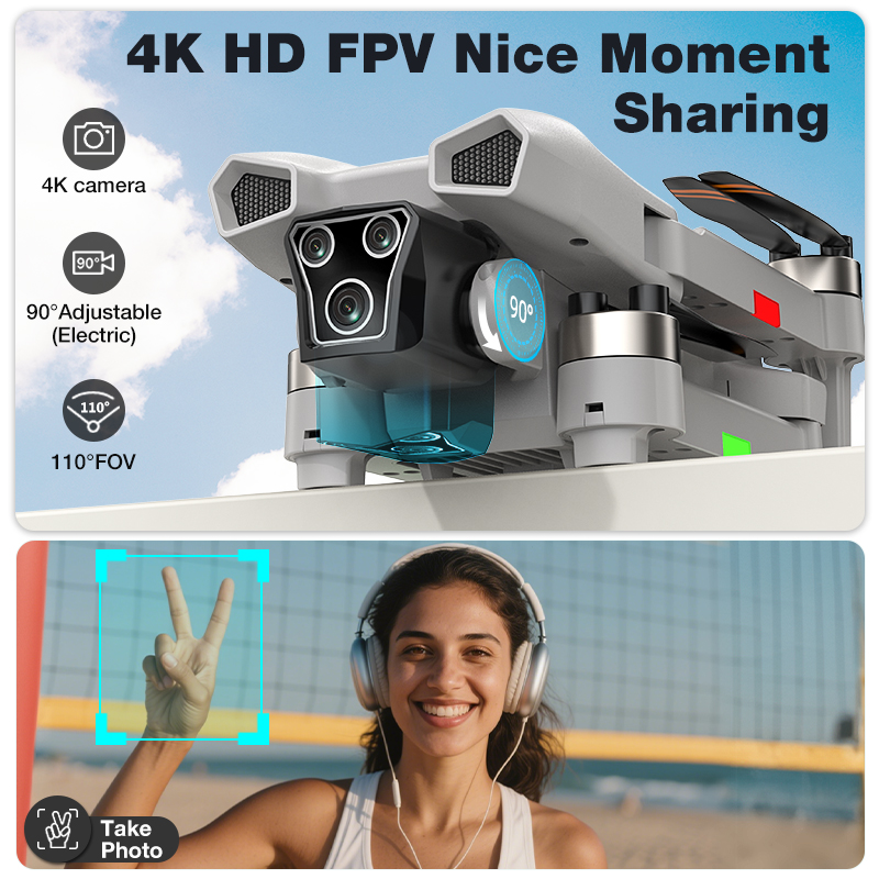 NEW Hot L017 Pro Drone Brushle - Drone Cinematic review and price